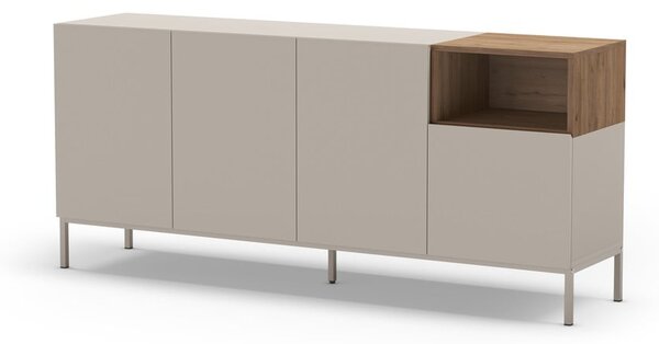 Krem komoda 180x80 cm Cailin – Marckeric
