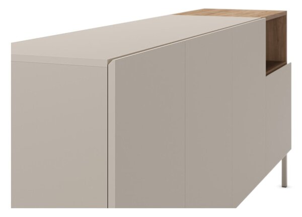 Krem komoda 180x80 cm Cailin – Marckeric
