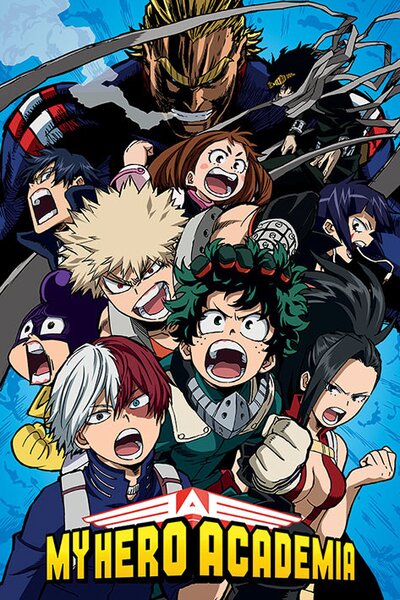 Poster My Hero Academia - Cobalt Blast Group