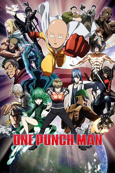 Poster One Punch Man - Collage