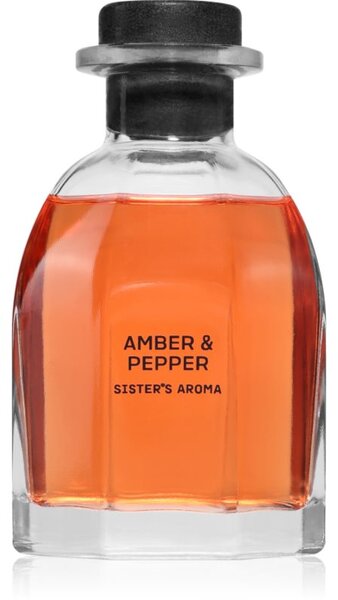 Sister's Aroma Home Fragrance Amber and Pepper aroma difuzer 140 ml