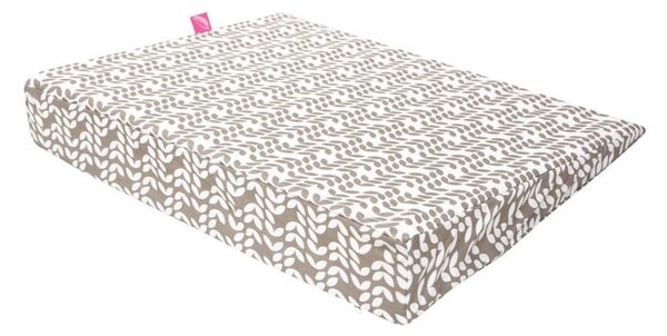 MOTHERHOOD - Klinasti jastuk 60x45 cm, 0-6 mj. smeđa