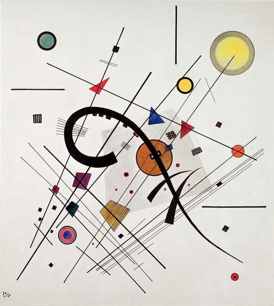 Reprodukcija Grey Square, 1923, Wassily Kandinsky