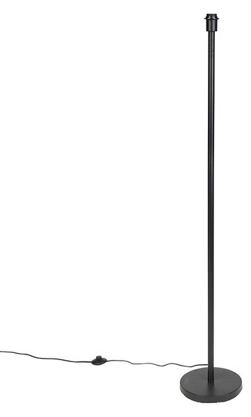 Moderna podna lampa crna bez sjenila 149 cm - Simplo
