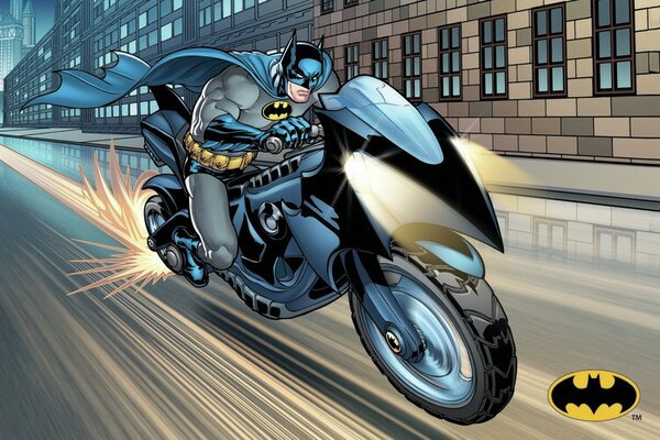 Ilustracija Batman - Night ride