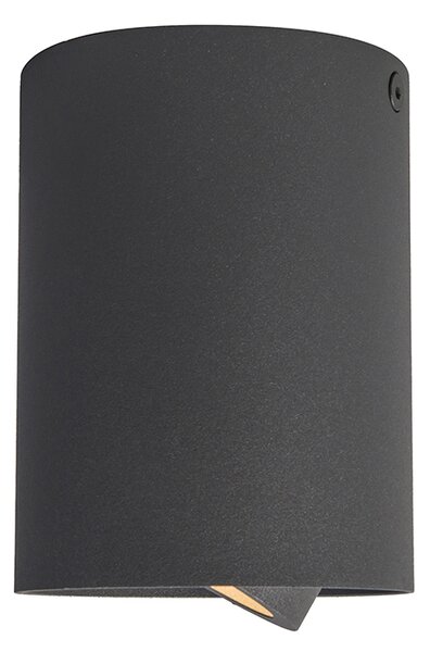 Pametni zidni reflektor tamno sivi nagibni s Wi-Fi GU10 - Rondoo Up