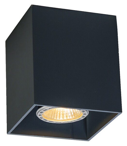 Pametni reflektor crni uklj. WiFi GU10 - Qubo