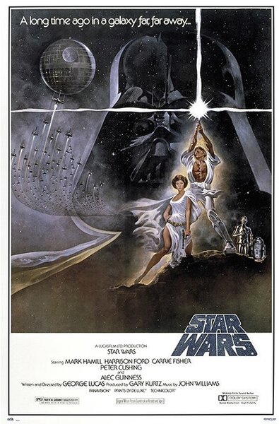 Poster Star Wars - U galaksiji, (61 x 91.5 cm)