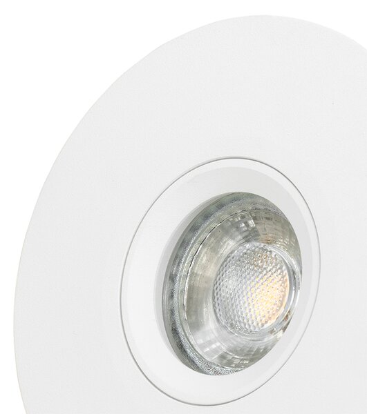 Pametni ugradbeni reflektor bijeli uklj. Wifi GU10 50mm - Buco