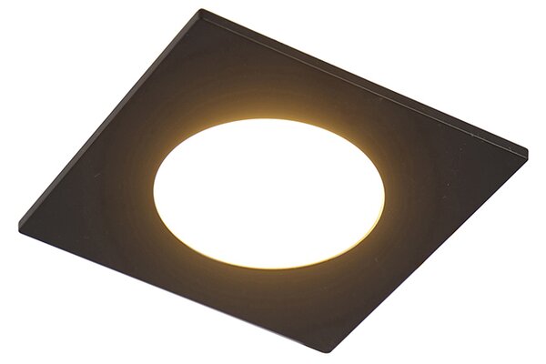 Moderna ugradbena spot crna sa LED svjetlom u tri koraka, zatamnjiva IP65 - jednostavno