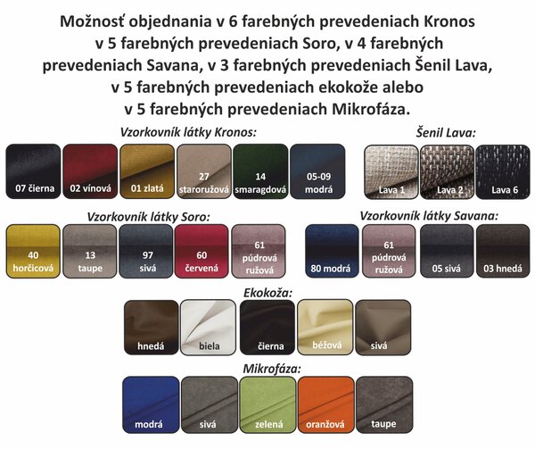 Fotelja Cubali Eko crna + Lava 5