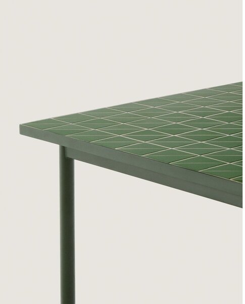 Željezni vrtni stol 91x182 cm Maurina – Kave Home