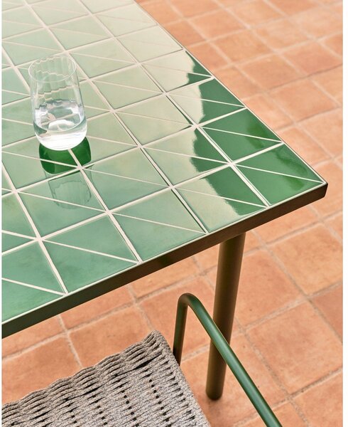 Željezni vrtni stol 91x182 cm Maurina – Kave Home