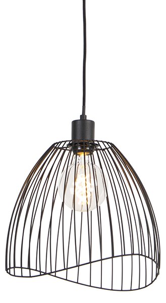 Dizajn viseća svjetiljka crna 29 cm - Pua