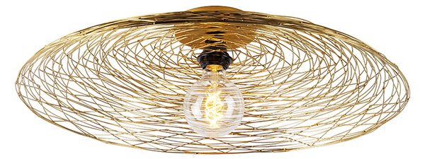 Orijentalna stropna svjetiljka zlatna 60 cm - Glan