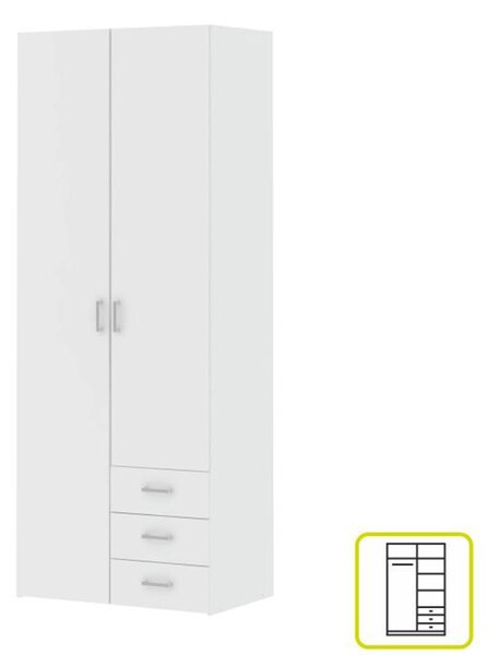 Zondo.hr Ormar za garderobu Got 70425 2D (bijela) . 794117