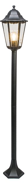 Klasična stojeća vanjska svjetiljka crna 125 cm IP44 - New Orleans