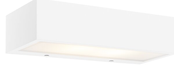 Dizajn izdužene zidne svjetiljke bijele 25 cm - Houx