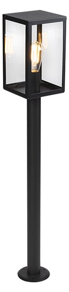 Moderna vanjska svjetiljka crna sa staklom 100,5 cm - Rotterdam