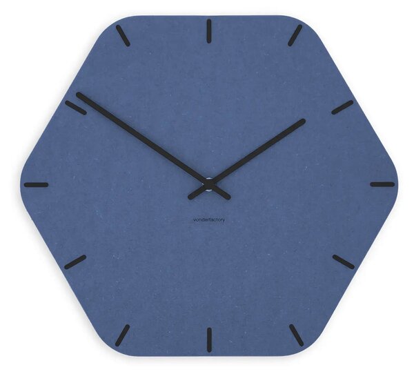 Zidni sat Luxhora Pura Hex Dark Blue 11 boja kazaljki