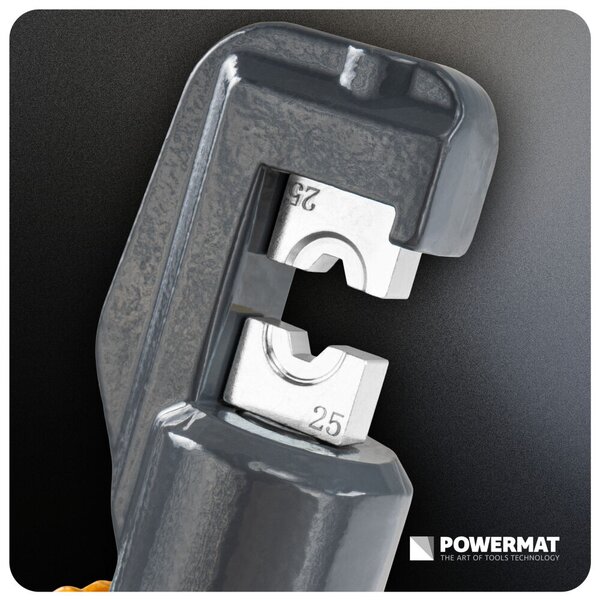 Powermat hidraulična preša za krimpanje kabela 4–70 mm², 6 T, 8 matrica