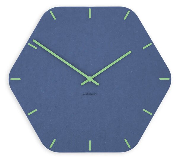 Zidni sat Luxhora Pura Hex Dark Blue 11 boja kazaljki