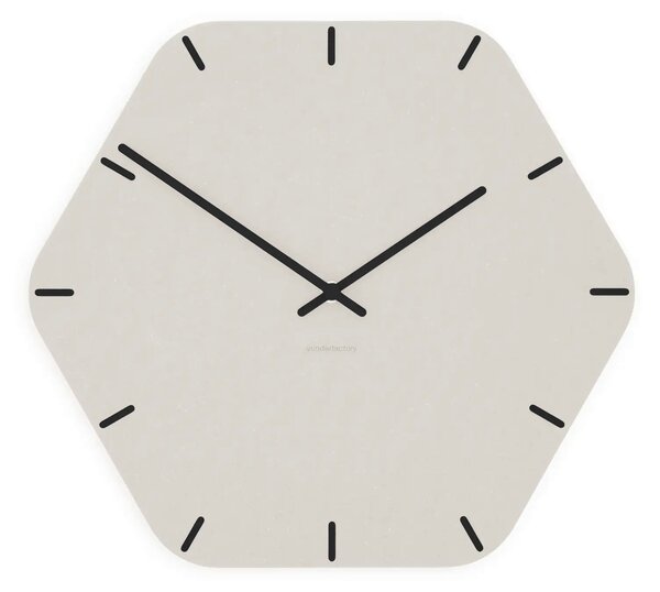 Zidni sat Luxhora Pura Hex White 10 boja kazaljki