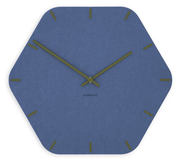 Zidni sat Luxhora Pura Hex Dark Blue 11 boja kazaljki