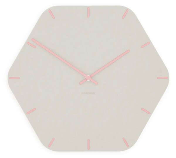 Zidni sat Luxhora Pura Hex White 10 boja kazaljki
