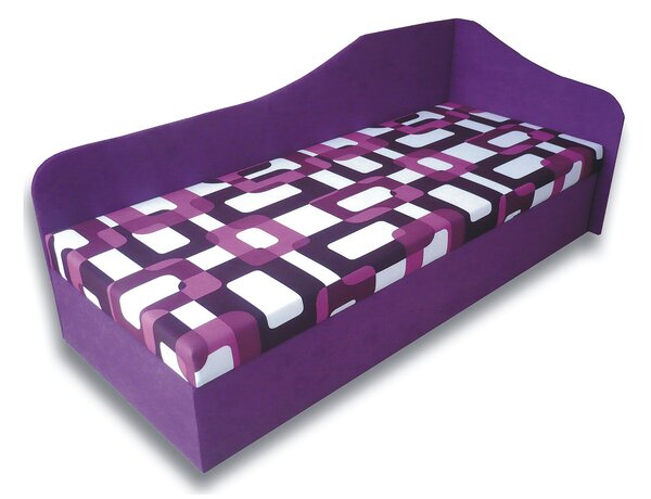Zondo Jednostruki krevet (ležaj) 80 cm Lady 87 (Ljubičasta 49 + Gusto 10) (D) . 793110