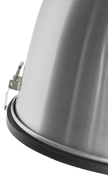 Set od 2 visećih svjetiljki aluminij 38 cm prigušive - Anteros