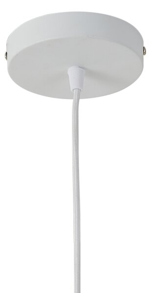 Moderna viseća svjetiljka bijela 50 cm 3-svjetla - Drum Duo