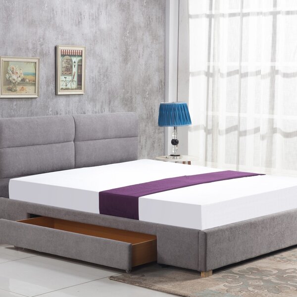 Zondo Bračni krevet 160 cm Capaz (siva) (S podnicom) . 796752