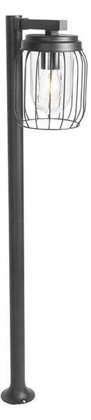 Moderni vanjski stup crni 100 cm IP44 - Luc