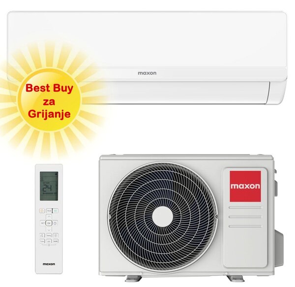MAXON KLIMA UREĐAJ 2,6kW MX-09HC014i- Comfort Premium, za prostor do 25m2, A+++ energetska klasa