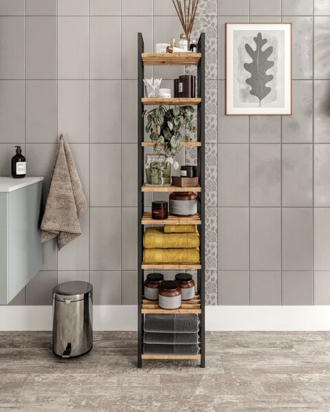 Zondo.hr Regal Flossko 8 (crna). Akcija -25%. 1153526