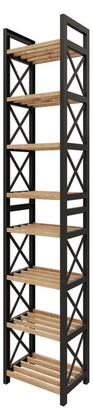 Zondo.hr Regal Flossko 8 (crna). Akcija -25%. 1153526