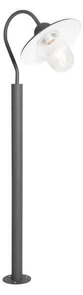 Moderna stojeća vanjska svjetiljka tamno siva 120 cm IP44 - Kansas