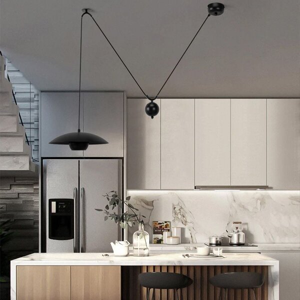 Stropni luster APP1450-1CP BLACK