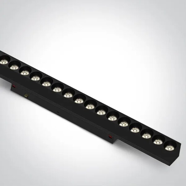 LINEARNA LED SVJETILJKA ZA MAGNETSKE ŠINE 18W CRNA CCT 48V IP20 MINI/MIDI DM42112BA/B/V
