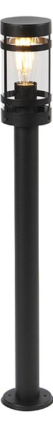 Moderna vanjska svjetiljka crna 80 cm IP44 - Gleam
