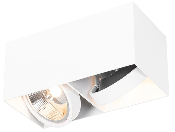 Dizajn spot bijeli pravokutni AR111 2-svjetlo - Kutija