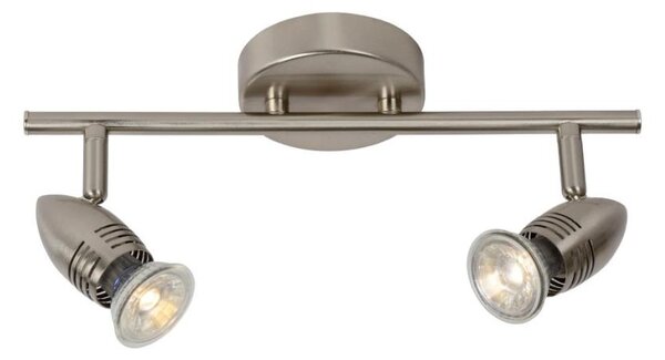 Lucide 13955/10/12 - LED reflektorska svjetiljka CARO-LED 2xGU10/5W/230V krom