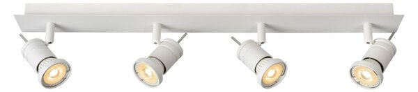 Lucide 17990/20/31 - LED reflektorska svjetiljka TWINNY-LED 4xGU10/4,5W/230V bijela 63 cm