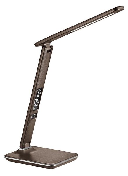 Solight WO45-H - LED stolna lampa sa zaslonom za prigušivanje LED/9W/230V smeđa
