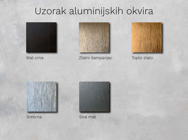 LED ogledalo s okvirom C4