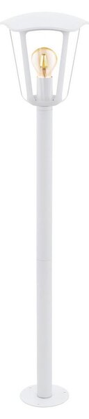 Eglo 98118 - Vanjska lampa MONREALE 1xE27/60W/230V IP44 visina 995 bijela