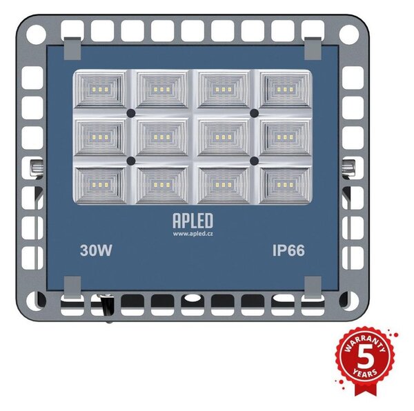 APLED - LED vanjski reflektor PRO LED/30W/230V IP66 3000lm 6000K