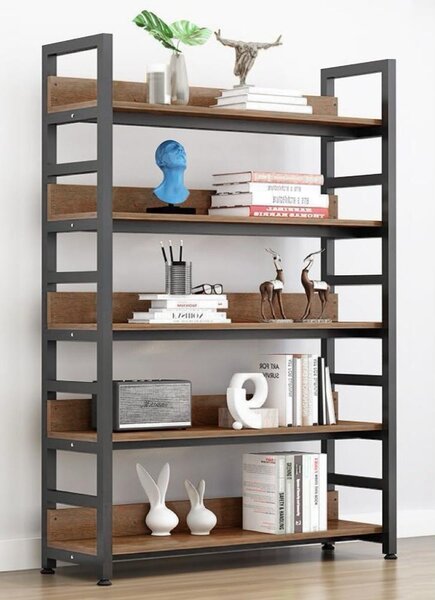 Zondo.hr Regal Jandes 1 (hrast tamni + crna). 1119412