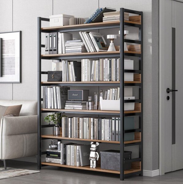 Zondo.hr Regal Jandes 2 (hrast tamni + crna). 1119413